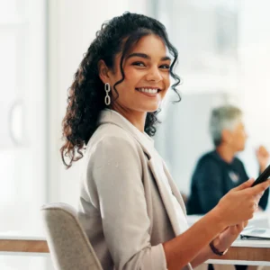 Student completing NSW Assistant Agent Course online