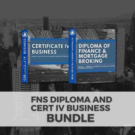 FNS40821 and FNS50322 Finance and Mortgage Broking Bundle