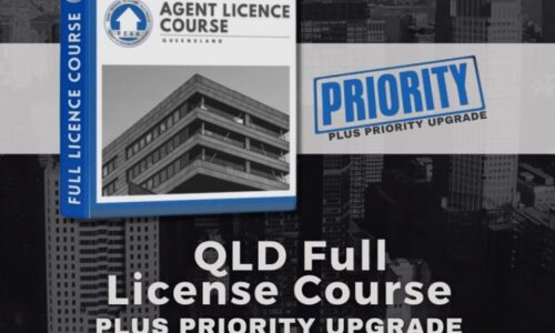 QLD Full Real Estate Agent License Course (Priority)