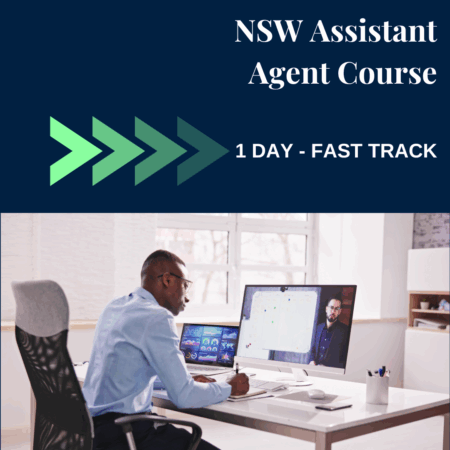 NSW AA LearnPress Fast Track Image Assistant Agent Course | Real Estate Certificate of Registration NSW – Half Day Virtual Fast Track