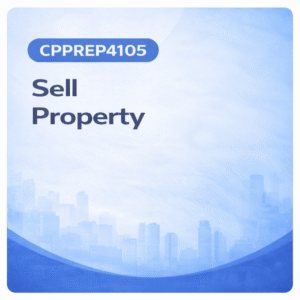 CPPREP4105 real estate unit eligible for QLD Type 1 CPD