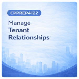 CPPREP4122 real estate unit eligible for QLD Type 1 CPD