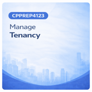 CPPREP4123 real estate unit eligible for QLD Type 1 CPD