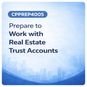 CPPREP4005 real estate unit eligible for QLD Type 1 CPD