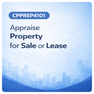 CPPREP4101 real estate unit eligible for QLD Type 1 CPD